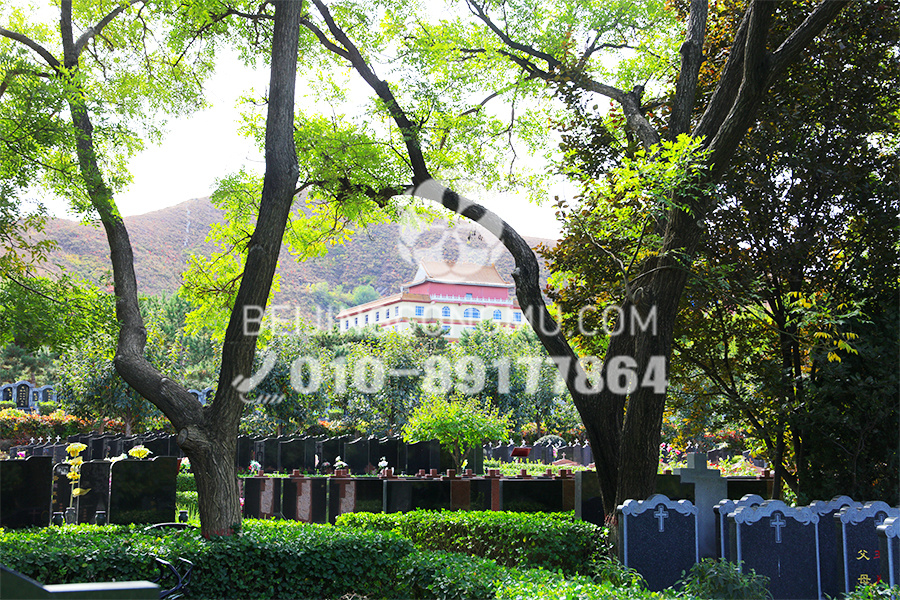 灵山宝塔陵园景观