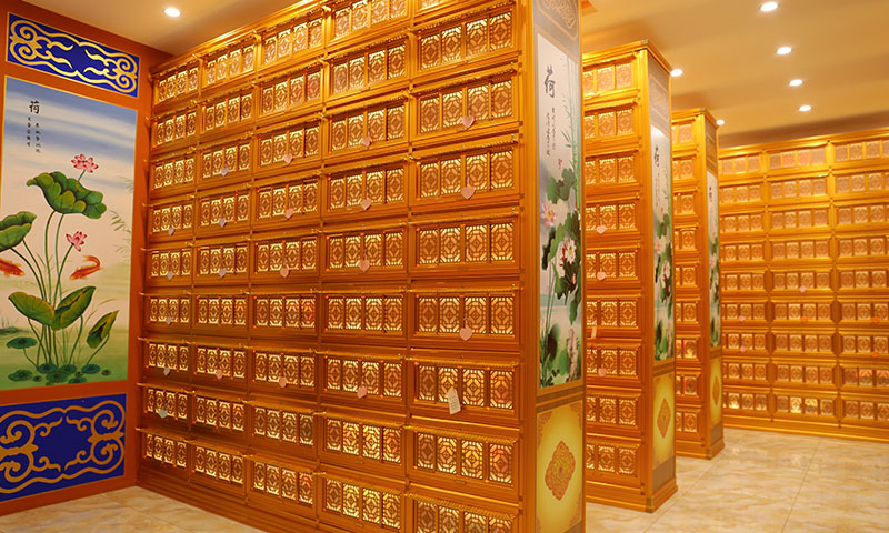 长城华人怀思堂骨灰寄存环境 长城华人怀思堂骨灰寄存环境